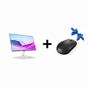 Computer Monitor Lenovo L27i-4A 27-inch IPS FHD 100Hz, + Lenovo Wireless Mouse 400