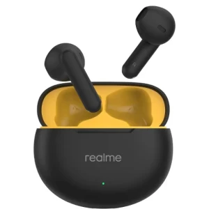 Realme Buds T01 True Wireless in-Ear Earbuds, Noise Cancellation, Up to 28 Hours, Black - RMA2406