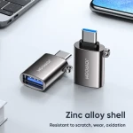 Joyroom USB to USB-C Adapter, 5Gbps, Black - S-H151