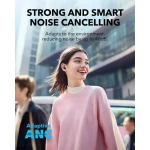 Anker Soundcore A30i Earbuds Ultra Smart Noise Cancelling , Elegant Lipstick Design, Black - A3958H11