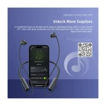 Oraimo Necklace Lite OEB-311 Bluetooth Neckband Wireless in Ear Earphones - Black