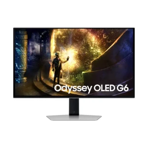 شاشة سامسونج للألعاب 27 بوصة – أوديسي OLED G6 G61SD بدقة QHD ومعدل تحديث 240 هرتز