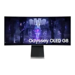 Samsung 34-Inch OLED G8 Odyssey Gaming Monitor with 0.03ms GtG Response time &amp; 175Hz Refresh rate