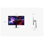 SAMSUNG Monitor Gaming 27 INCH Odyssey OLED G8 G81SF 4K 240Hz