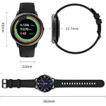 IMILAB OX KW66 Smart watch 1.28-inch Sport IP68 Long Battery Black