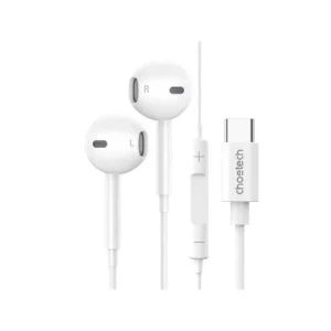 سماعات أذن تشويتك  OC-A012 السلكية بمقبس USB-C بطول 1.2 متر - أبيض