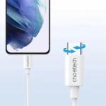 Choetech OC-A011 USB-C In-Ear Earphones 1.2m - White