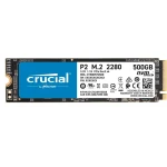 Crucial P2 500GB PCIe M.2 2280 SSD Internal Storage Memory