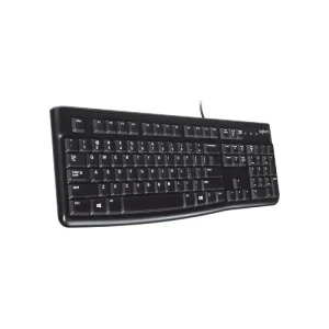 Logitech K120 USB Standard Wired USB Keyboard Black