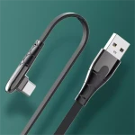 LDNIO LS582 Charging 2.4A Cable For Type-C 2M BLACK
