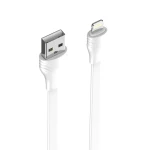 LDNIO LS551 USB to Lightning Mobile Fast Charging 1M Cable 2.1 A White