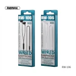 Remax RW-106 Wired Stereo Earphones