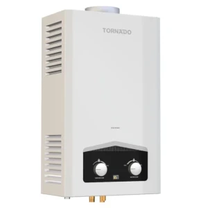 TORNADO GHM-C06CTE-W Gas Water Heater 6 Liter, Petroleum Gas, White