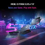 Asus ROG Strix G15 G513RC-HN007W Gaming Laptop 15.6-inch 144Hz AMD R7-6800H 16GB RAM 512GB SSD NVidia GeForce RTX 3050 4GB Win11 90NR08A6-M006U0