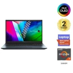 Asus Vivobook Pro D3500QC-OLED007W Laptop 15.6-inch OLED AMD R7 5800H 16GB RAM 512GB SSD GeForce RTX 3050 4GB Win11 FingerPrint 90NB0UT2-M009P0 Blue