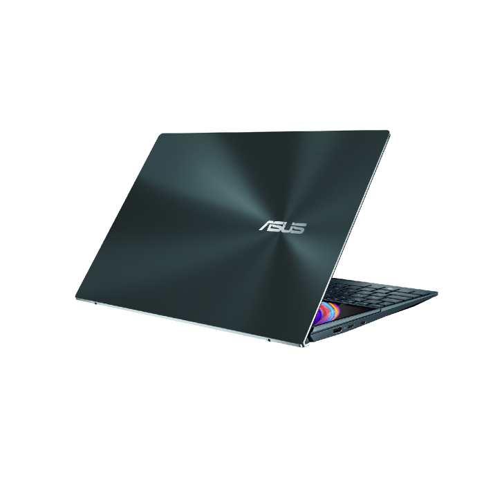 لاب توب اسوس زين بوك ديو UX482EGR-HY007W انتل كورi7 1195G7 16 جيجا و 1تيرا هارد SSD انتل جي فورس MX450 سعة 2 جيجا ويندوز 11 مع قلم وستاند جراب - ازرق