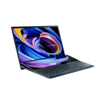 لاب توب اسوس زين بوك ديو UX482EGR-HY007W انتل كورi7 1195G7 16 جيجا و 1تيرا هارد SSD انتل جي فورس MX450 سعة 2 جيجا ويندوز 11 مع قلم وستاند جراب - ازرق