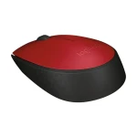 Logitech M171 Compact &amp; Portable Wireless Mouse Red 910-004641
