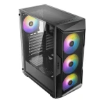 Antec Case AX61 4Fan ARGB Gaming Case +PSU Antec B750 (Bronze Certified)