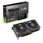 ASUS Dual GeForce RTX™ 4070 EVO OC Edition 12GB GDDR6X Graphics card - 90YV0J15-M0NA00