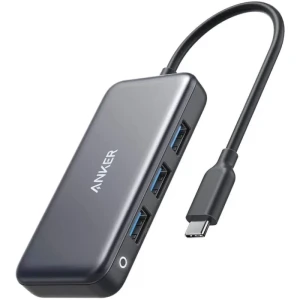 Anker A8352HA1 Premium 7 IN 1 USB-C HUB Grey