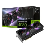 بطاقة رسومات PNY جي فورس RTX 4080 سعة 16 جيجابايت XLR8 جيمنج فيرتو TF مع 3 مراوح