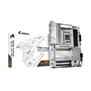 Gigabyte Motherboard B650 AORUS ELITE AX ICE AM5, LGA 1718, AMD, ATX, DDR5