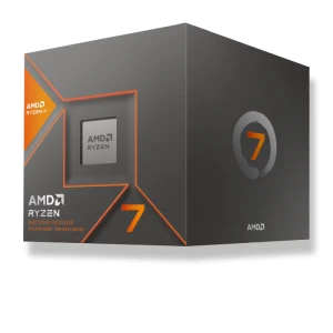 معالج سطح المكتب بوكس AMD ريزن 7 8700G مع رسومات AMD ريديون 780ام، 8 كور 16 خيط، 5.1 جيجا هرتز ماكس