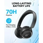Anker Soundcore H30i Bluetooth Headphones On-Ear - White A3012H21