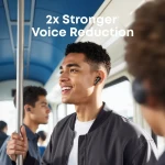 أنكر ساوند كور ليبرتي 5 سماعات أذن لاسلكية مع خاصية إلغاء الضوضاء وتقنية Dolby Audio / باللون الأسود - A3957H11