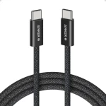 Anker Zolo USB C to USB C 240W Cable, Braided and Dirt-Free Type-C Fast Charging Cable 6ft – Black - A8060H12