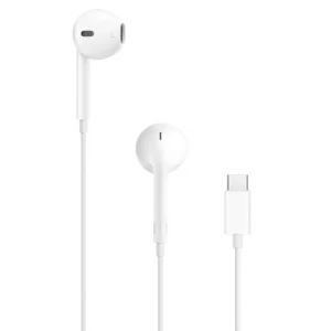 Apple Wired Earphone USB-C Type-C Connector For iPhone 15 - MTJY3FE/A – White - 14 Day Warranty