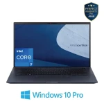 لاب توب اسوس اكسبرت بوك B9400CEA-KC007R انتل كور i7 1165G7 رام 16 جيجابايت و 1 تيرابايت هارد SSD رسومات انتل ايرس Xe شاشه 14 بوصه FHD ويندوز 10 اسود