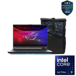 Asus ROG Strix G16 G615LR-VG132W Gaming Laptop, Intel Core Ultra 9 275HX, 32GB RAM, 1TB SSD, RTX 5070Ti 12GB, 16” FHD, 165Hz, Bag - 90NR0LR2-M005L0