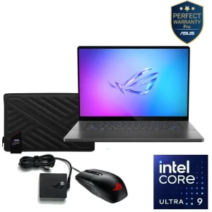 Asus ROG Zephyrus G16 GU605CR-QR232W Gaming Laptop Intel Core Ultra 9 285H 32GB RAM 2TB SSD RTX 5070Ti 12GB 16-inch 240Hz Win11 Gray - 90NR0LZ5-M009S0