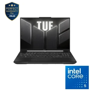 ASUS TUF Gaming F16 FX607VU-RL165W Gaming Laptop, Intel Core 5 210H, 16GB RAM, 512GB SSD, RTX 4050 6GB, 16” WUXGA 144Hz, Win11, Gray - 90NR0N06-M001Y0