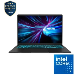 ASUS V16 V3607VJ-RP007W Laptop, Intel Core 7 240H, 16GB RAM, 512GB SSD, RTX 3050 6GB, 16-inch WUXGA 144Hz, Win11, Black - 90NB15V1-M007B0