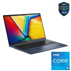 لاب توب اسوس فيفوبوك 15 A1502ZA-EJ005W شاشة 15.6 بوصة FHD انتل Ci5-12500H  رام 8 جيجا و 512 جيجا SSD رسومات انتل ويندوز 11 أزرق - 90NB0VX1-M02SC0