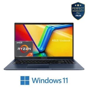 ASUS Vivobook 15 D1502YA-NJ007W Laptop AMD R7 7730U 8GB RAM 512GB SSD AMD Radeon Graphics 15.6-Inch FHD Win 11 Quiet Blue, 90NB0X21-M00KT0