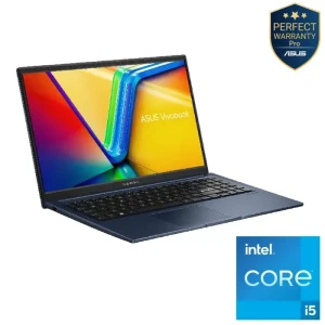 ASUS Vivobook 15 X1504VA-NJ005W Laptop Intel Ci5-1335U 8GB RAM 512GB SSD Intel Iris Xe Graphics 15.6-Inch FHD Win11 Quite Blue - 90NB10J1-M008L0