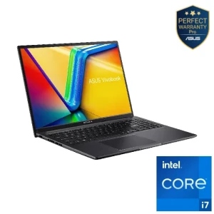 لاب توب اسوس فيفو بوك X1605VA-MB007W WUXGA انتل كور i7-13700H رام 8 جيجابايت و 512 جيجابايت هارد SSD انتل ايريس Iris Xe جرافيكس ويندوز 11 اسود