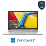 اسوس فيفو بوك جو 15 E1504FA-NJ005W لاب توب AMD R5 7520U  رام 8 جيجا 512 جيجا SSD رسومات AMD Radeon شاشة 15.6 بوصة FHD ويندوز 11 فضي ، 90NB0ZR1-M01WW0