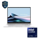 ASUS Zenbook 14 OLED UX3405CA-PZ007W Laptop 14" OLED, Intel Core Ultra 7 255H 16GB RAM 1TB SSD Intel Arc Graphics Win11 Silver +Sleeve 90NB14W4-M009V0