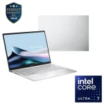 ASUS Zenbook 14 OLED UX3405CA-PZ007W Laptop 14" OLED, Intel Core Ultra 7 255H 16GB RAM 1TB SSD Intel Arc Graphics Win11 Silver +Sleeve 90NB14W4-M009V0