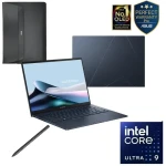 لابتوب أسوس زين بوك  OLED UX3405CA-PZ252W، شاشة OLED مقاس 14 بوصة، انتل كور الترا  9 285H، رام 16 جيجا، 1 تيرا SSD، رسومات انتل ارك، Win11 + جراب