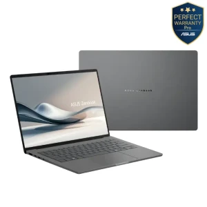 Asus Zenbook A14 UX3407RA-QD010W Laptop, Snapdragon X Elite X1E 78 100, 32GB RAM, 1TB SSD, 14" WUXGA OLED, Adreno GPU, Win11- Gray - 90NB16G2-M001V0