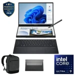 Asus Zenbook DUO UX8406CA-PZ005W Laptop, Intel Core Ultra 9 285H, 32GB RAM, 2TB SSD, 14 Inch, 3K 120Hz, Intel Arc Graphics, Win11 - 90NB14X1-M003F0