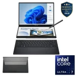 Asus Zenbook DUO UX8406CA-PZ062W Laptop, Intel Core Ultra 7 255H, 32GB RAM, 1TB SSD, 14 Inch, 3K 120Hz, Intel Arc Graphics, Win11 - 90NB14X1-M00AA0