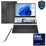 ASUS Zenbook DUO UX8406MA-OLEDI7IG Laptop 14-inch OLED 3K Intel Core Ultra 7 155H 16GB RAM 1TB SSD Intel Arc Graphics, Win11 Gray, 90NB12U1-M003F0