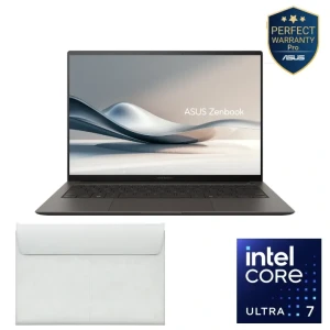 Asus Zenbook S14 OLED UX5406SA-PV007W Laptop Intel Core Ultra 7 258V, 32GB RAM 1TB SSD, 14” OLED 12Hz, Intel Arc Graphics Win11 Grey - 90NB14F1-M00CL0